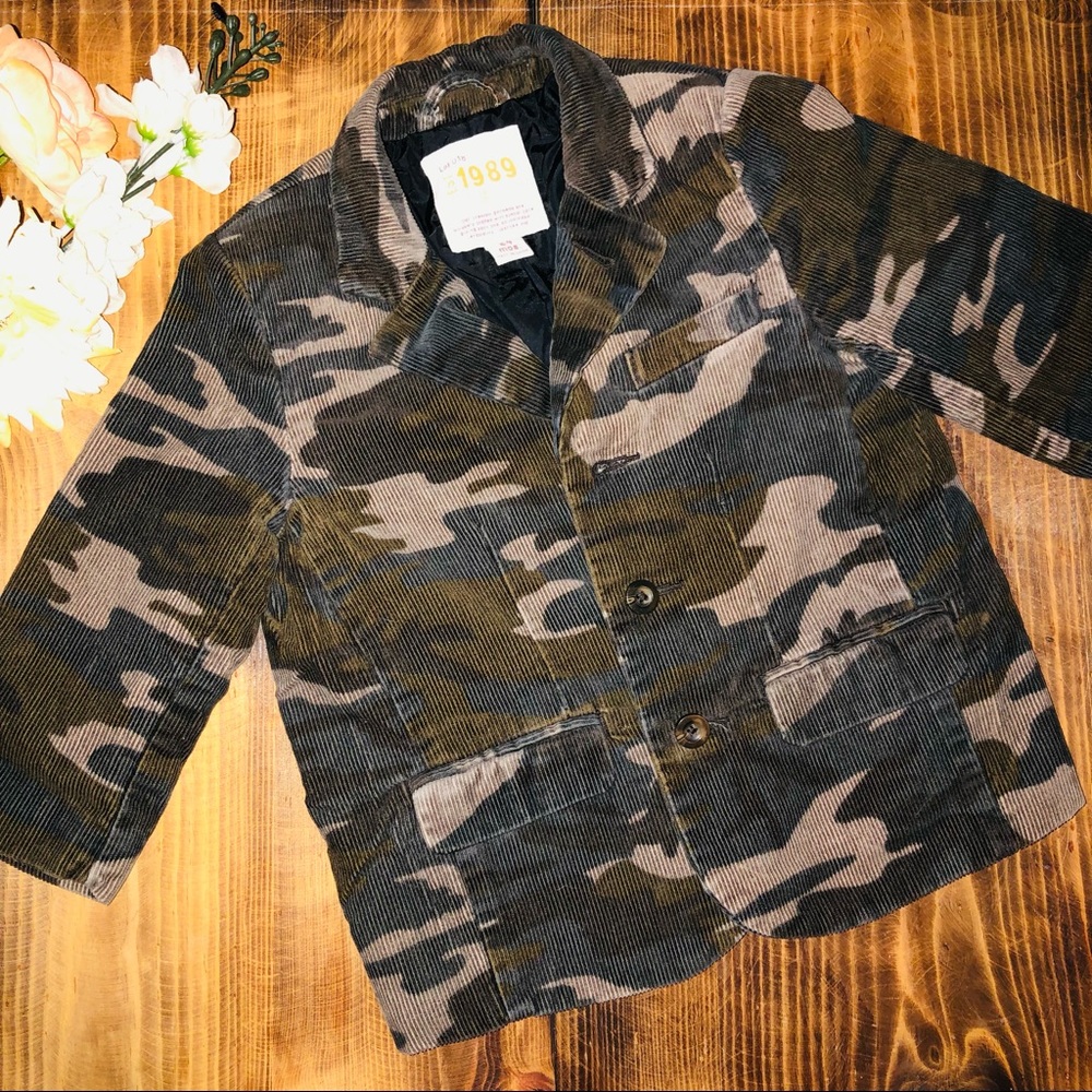 Place 1989 Camo Corduroy Jacket